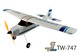 CESSNA TW-747 - Trojkanálový RC model lietadla